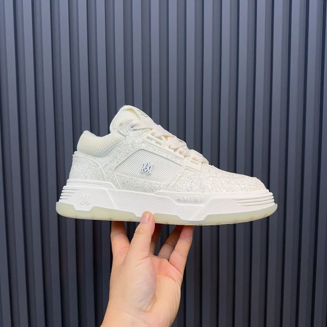 Men's shoes 💰660💰 AMIRI AMIRI trendy brand hot sale 🔥 Available all year round, couples 💑 Official website synchronization Imported fabrics 1⃣️ vs 1⃣️ replica, original factory special original sole, 35-45 (45. non-refundable)